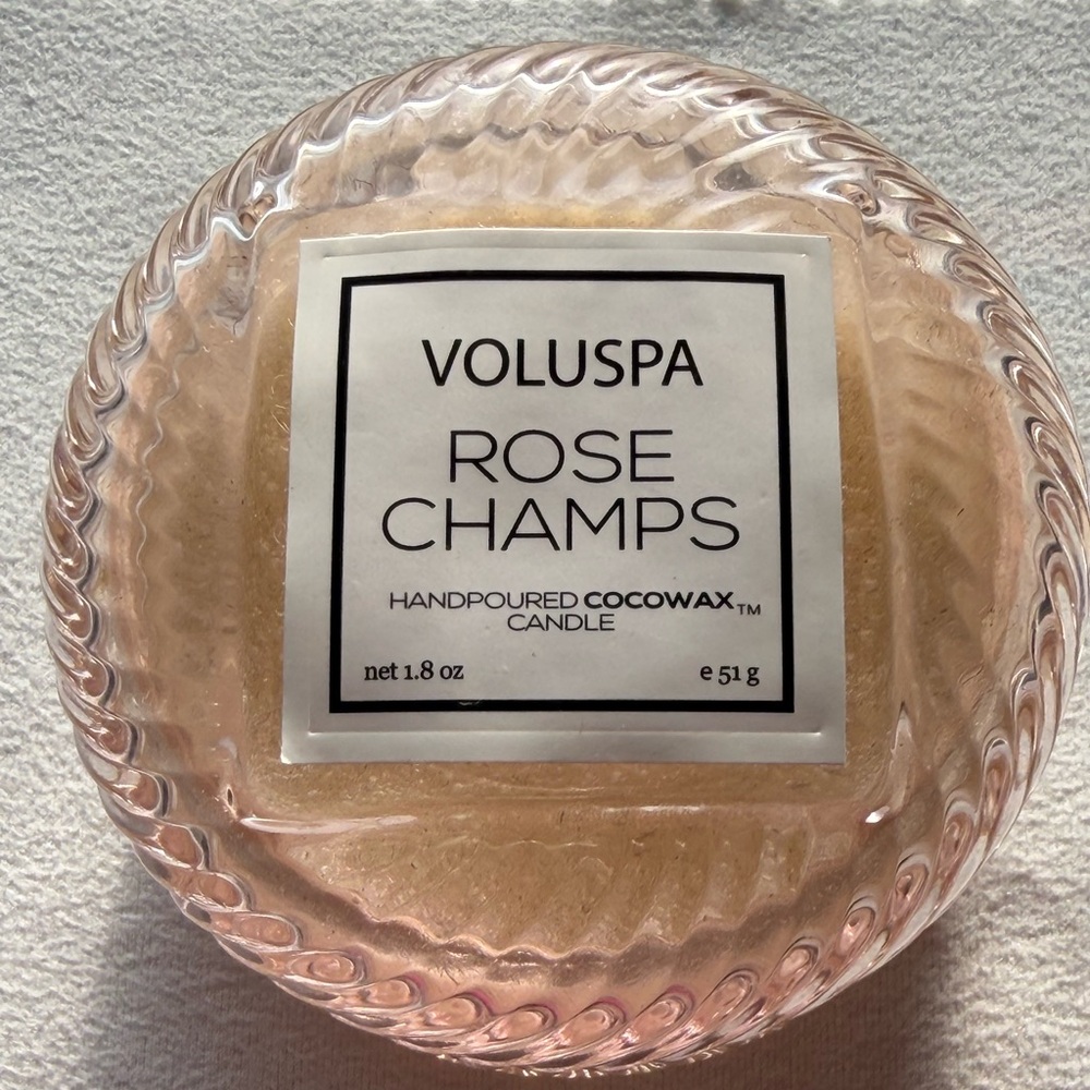 Voluspa Rose Champs Cocowax Candle - Soft Pink